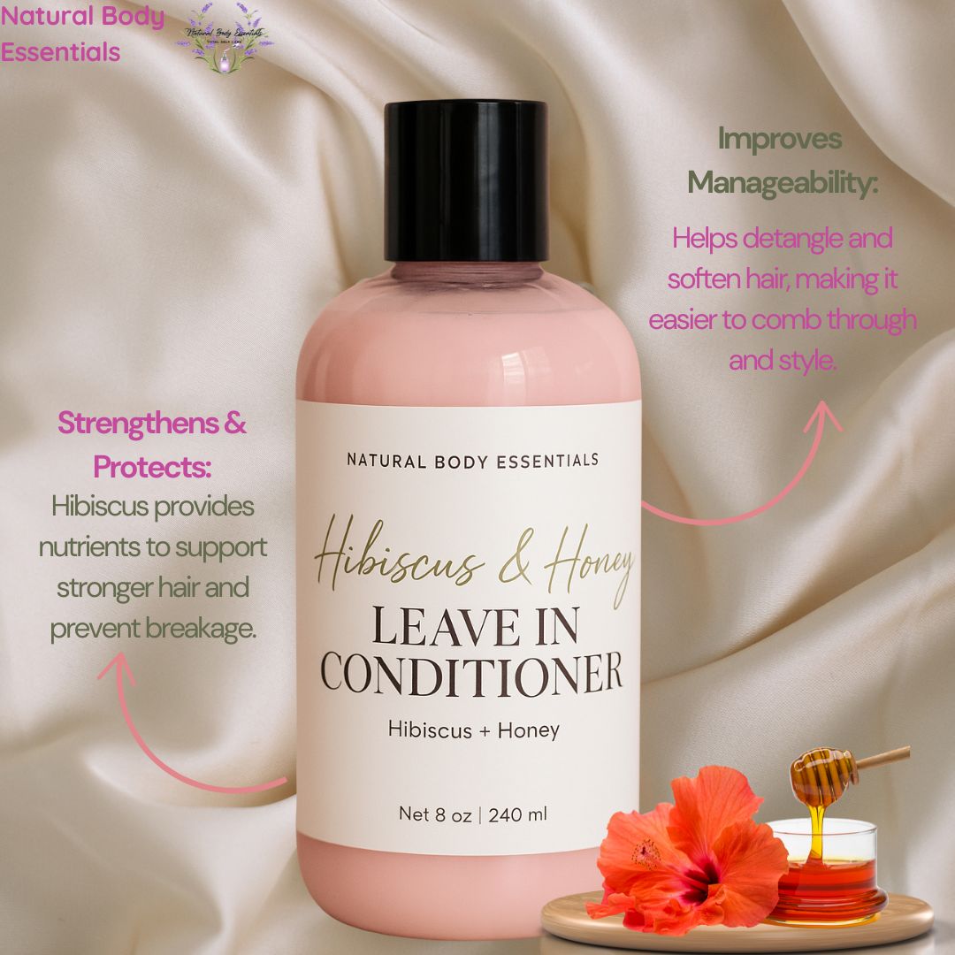 Hibiscus & Raw Honey Leave In Conditioner