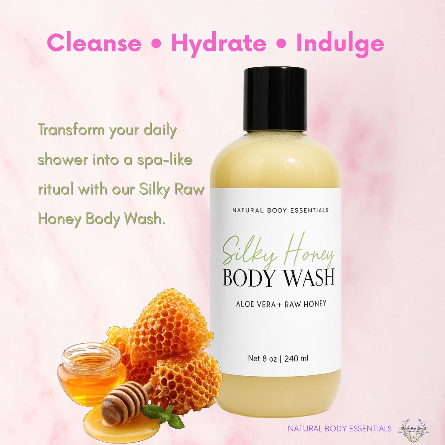 Silky Raw Honey Body Wash