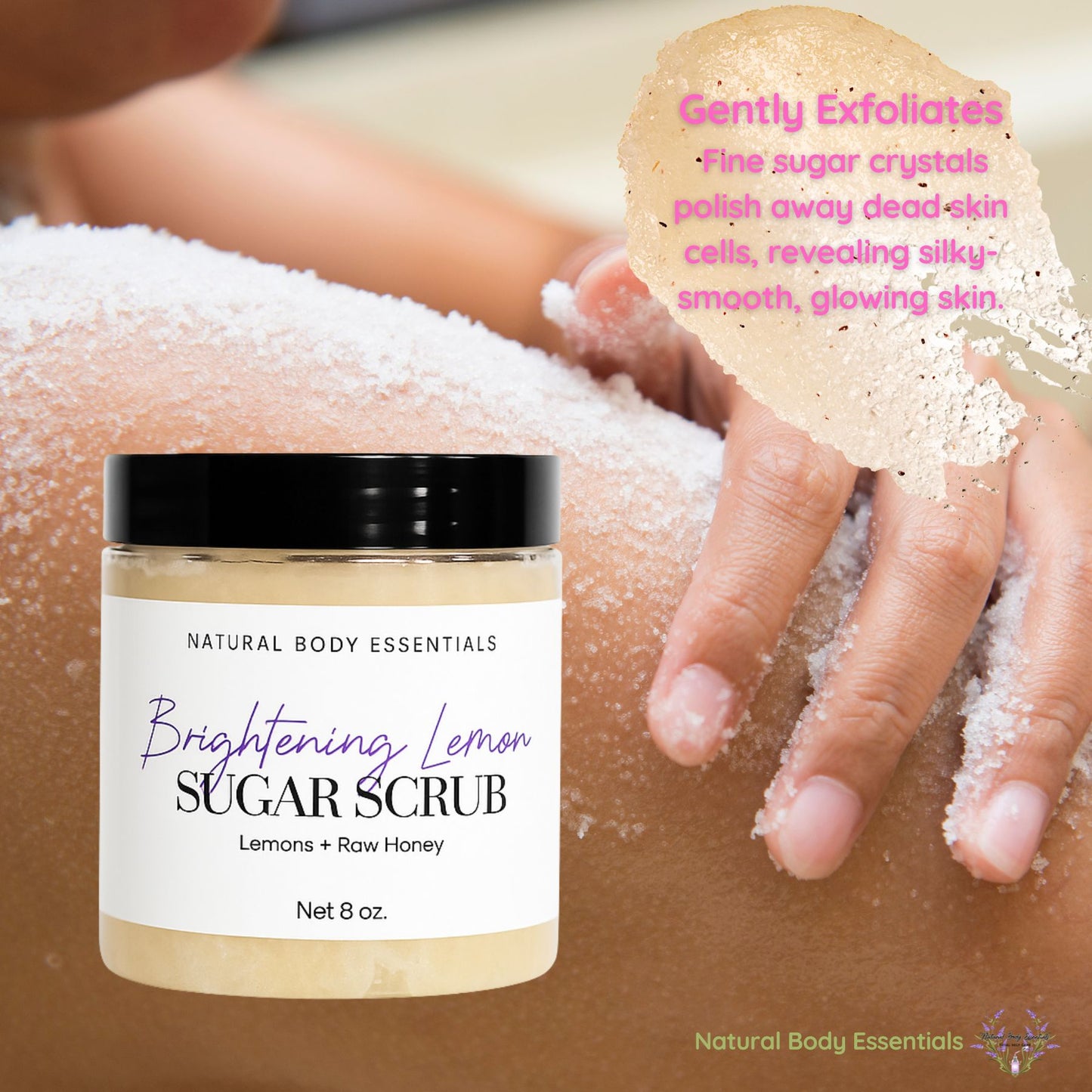Brightening Lemon Body Sugar Scrub