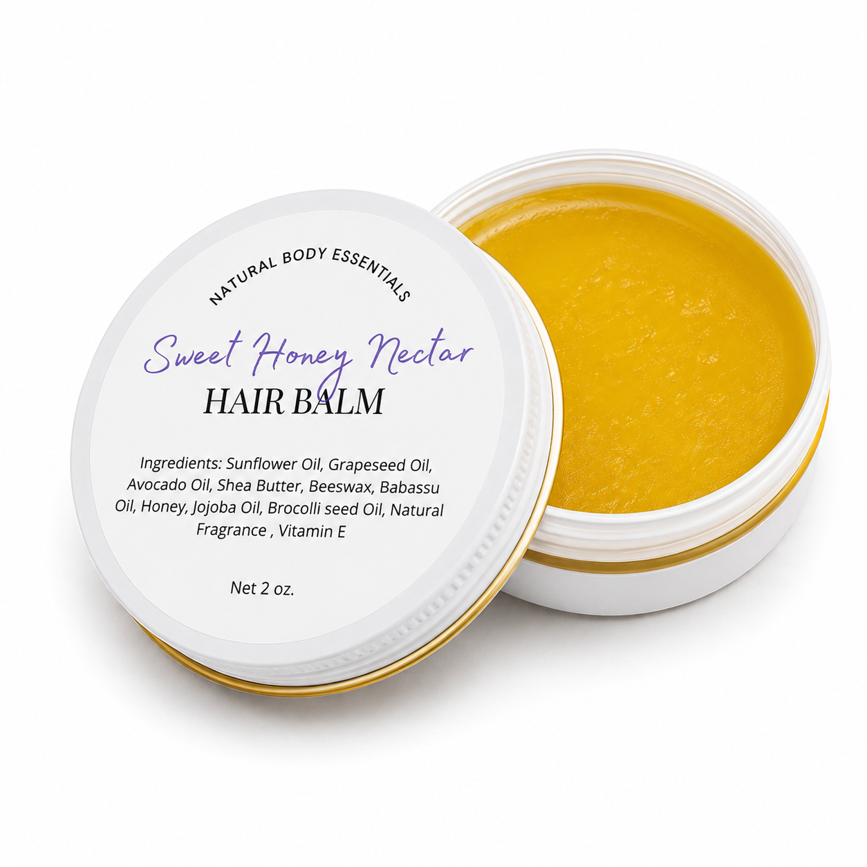 NEW!! Sweet Honey Nectar Hair/ Scalp Balm