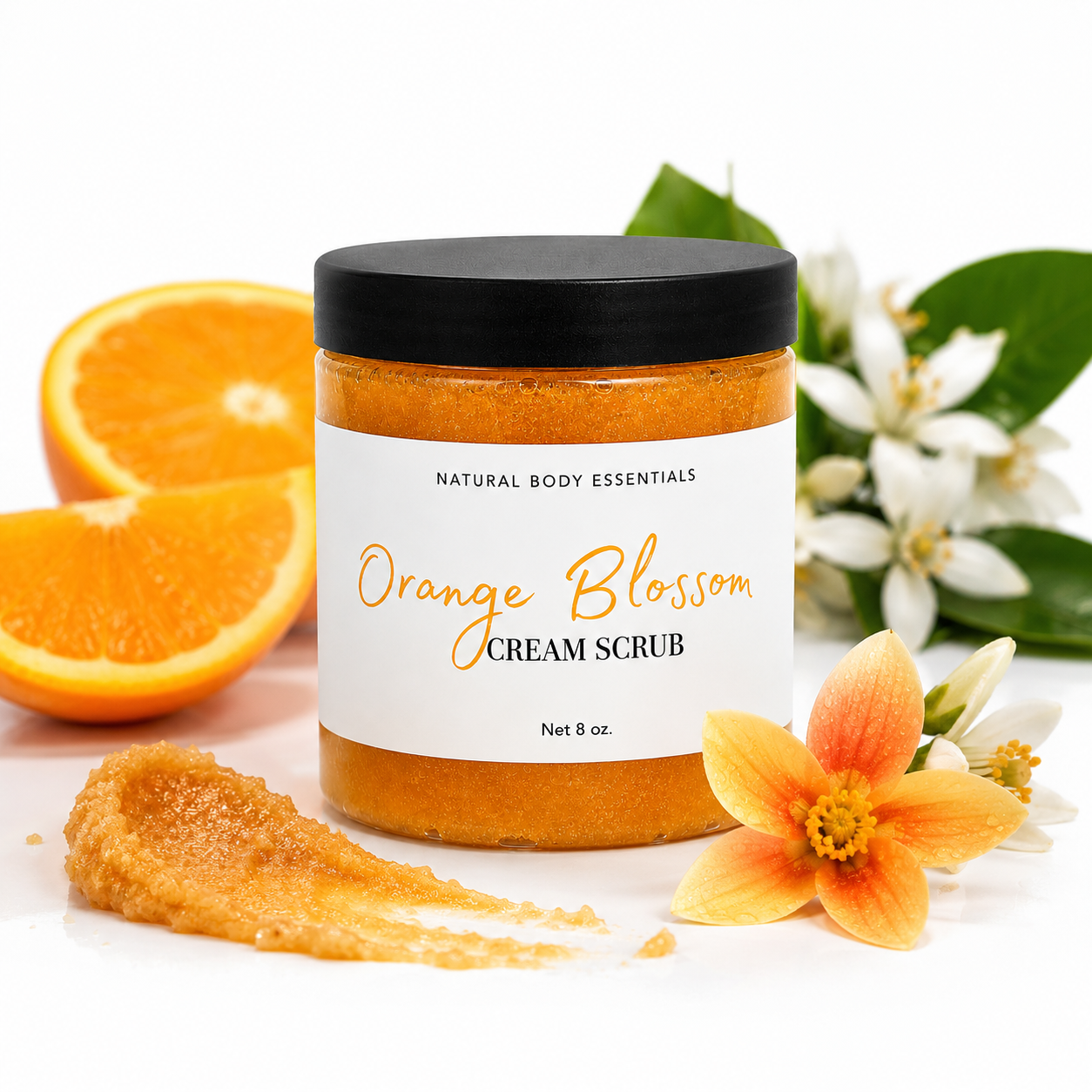 Orange Blossom Cream Scrub