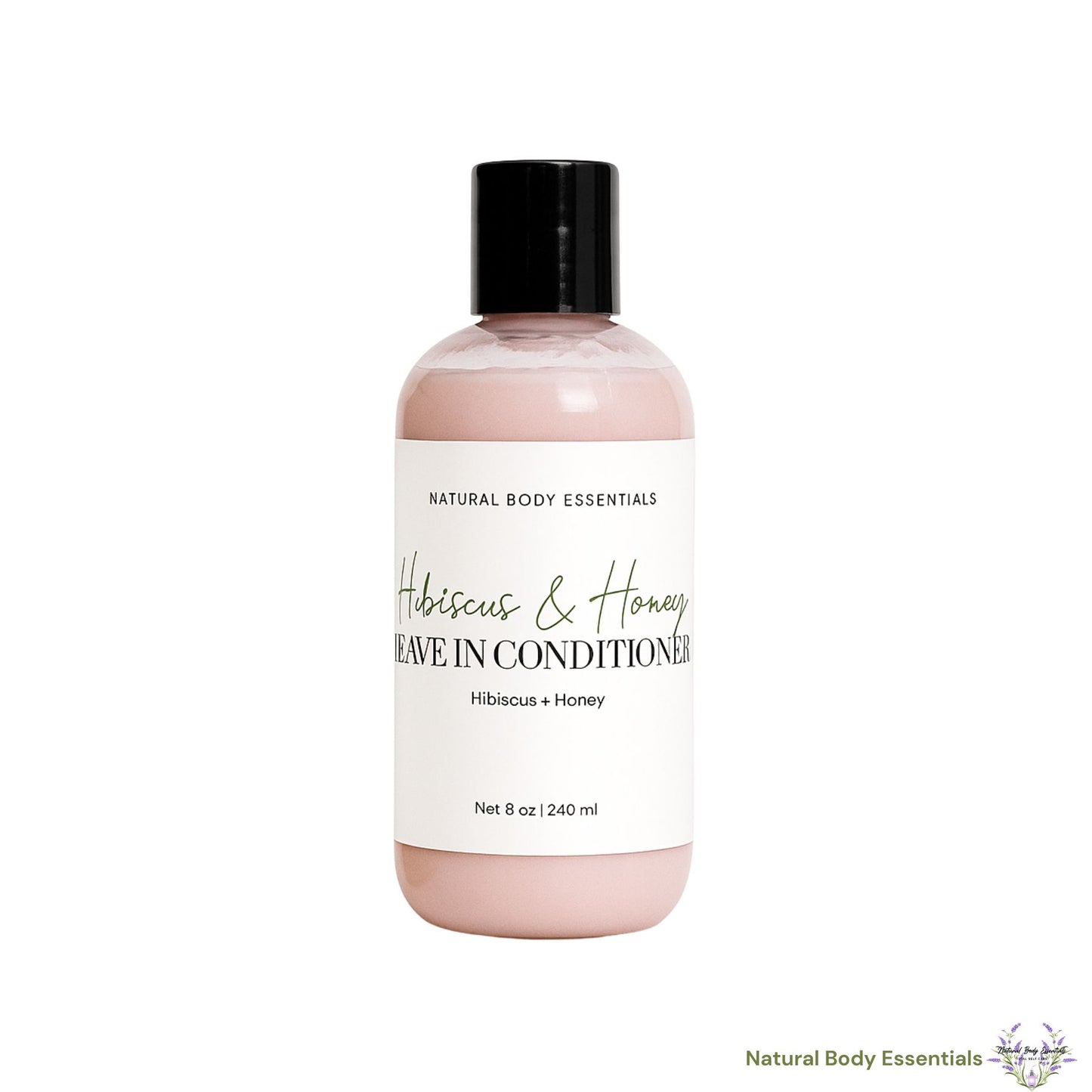 Nourishing Botanical Aloe and Avocado Shampoo & Hibiscus & Raw Honey Leave In Conditioner - Hair Care Bundle
