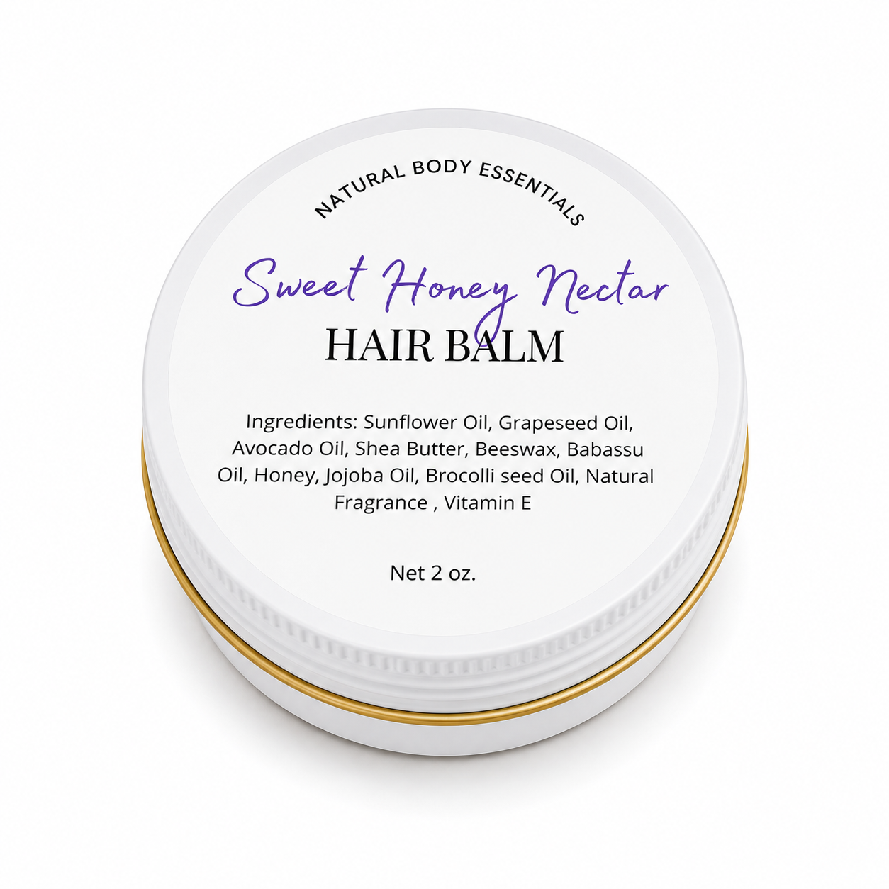 NEW!! Sweet Honey Nectar Hair/ Scalp Balm