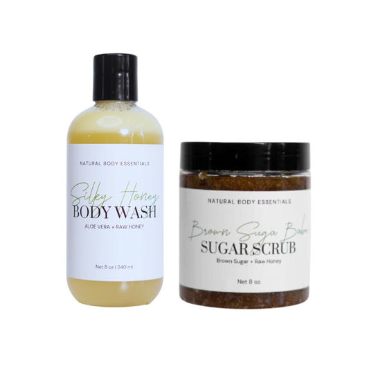 Body Wash & Brown Suga Babe! Sugar Scrub - Self Care Bundle