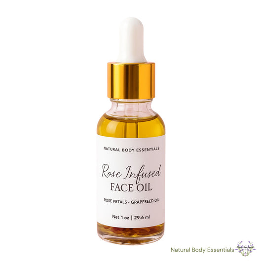 Rose Infused Face Oil with Grapeseed Oil