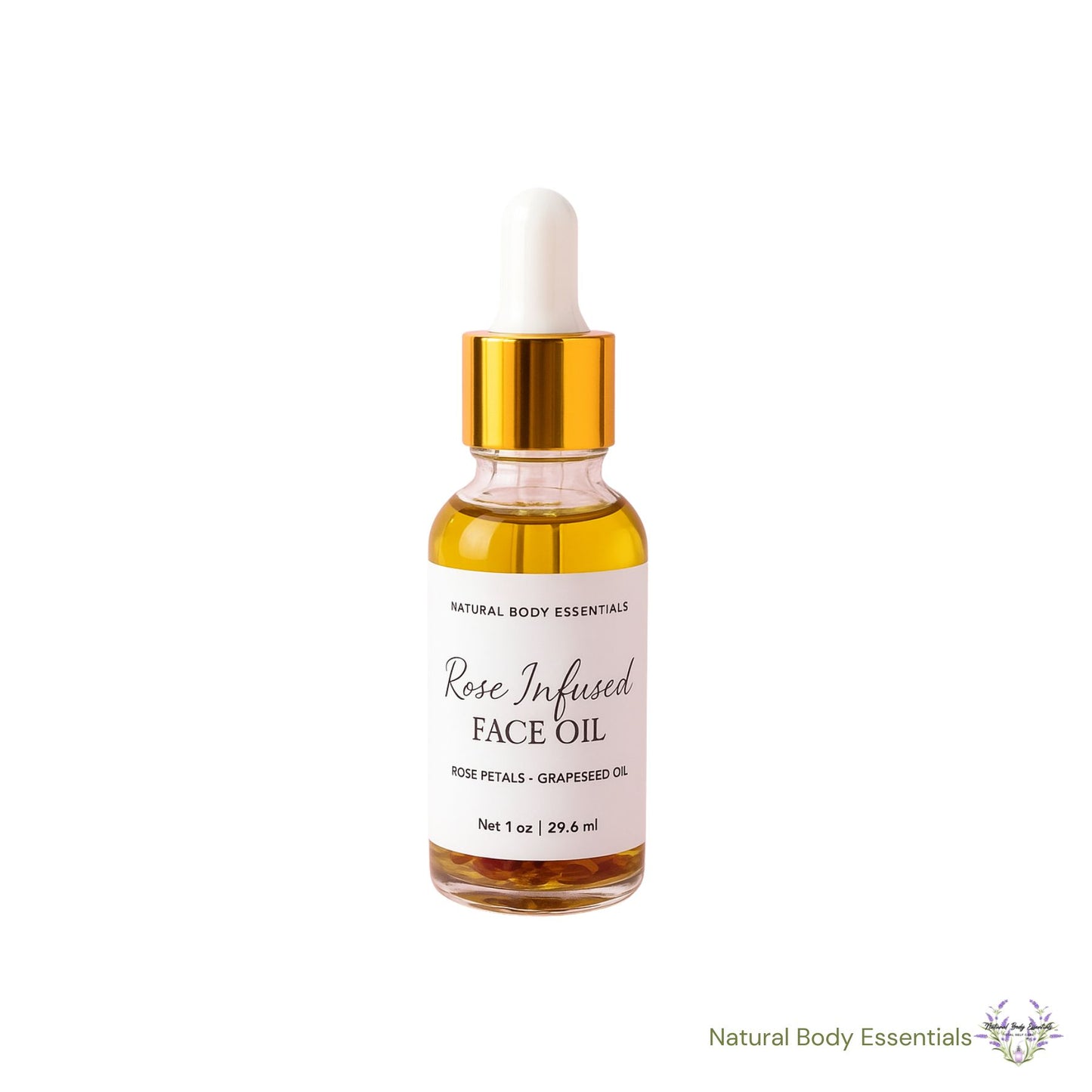 Rose Infused Face Oil with Grapeseed Oil
