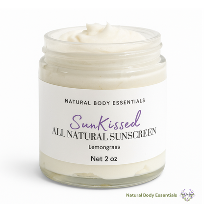 All Natural Sunscreen- Lemongrass