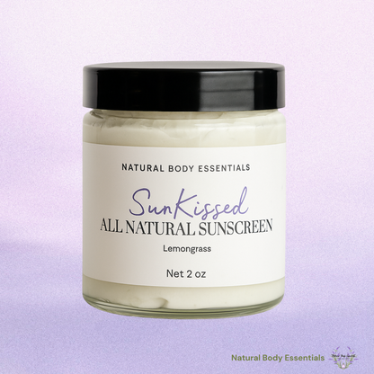 All Natural Sunscreen- Lemongrass