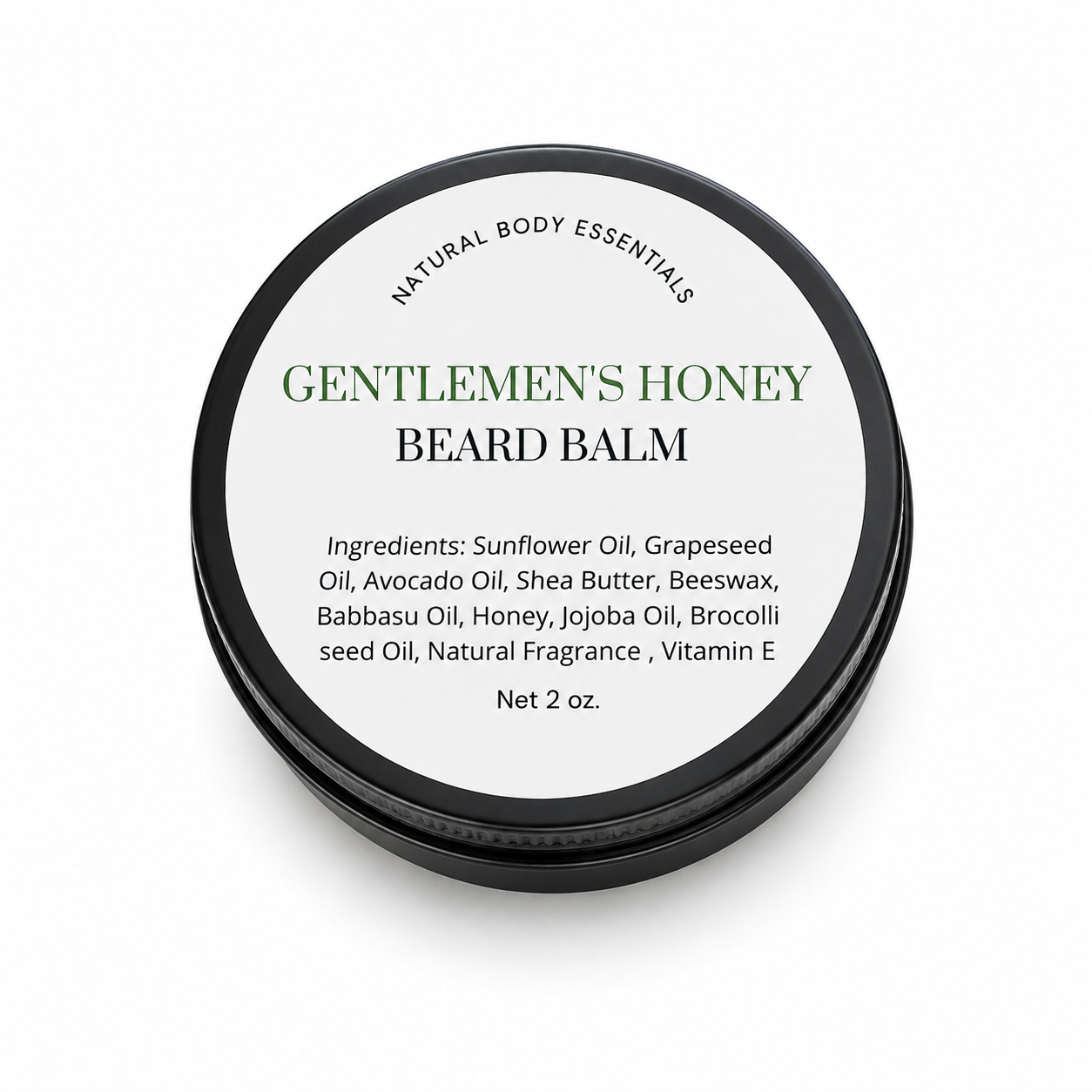 NEW!!! Gentleman’s Honey Beard Balm