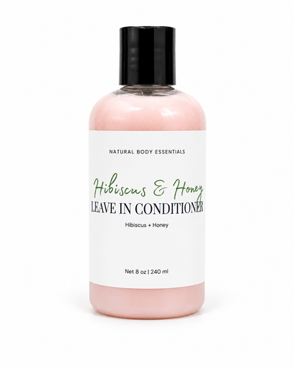 Hibiscus & Raw Honey Leave In Conditioner