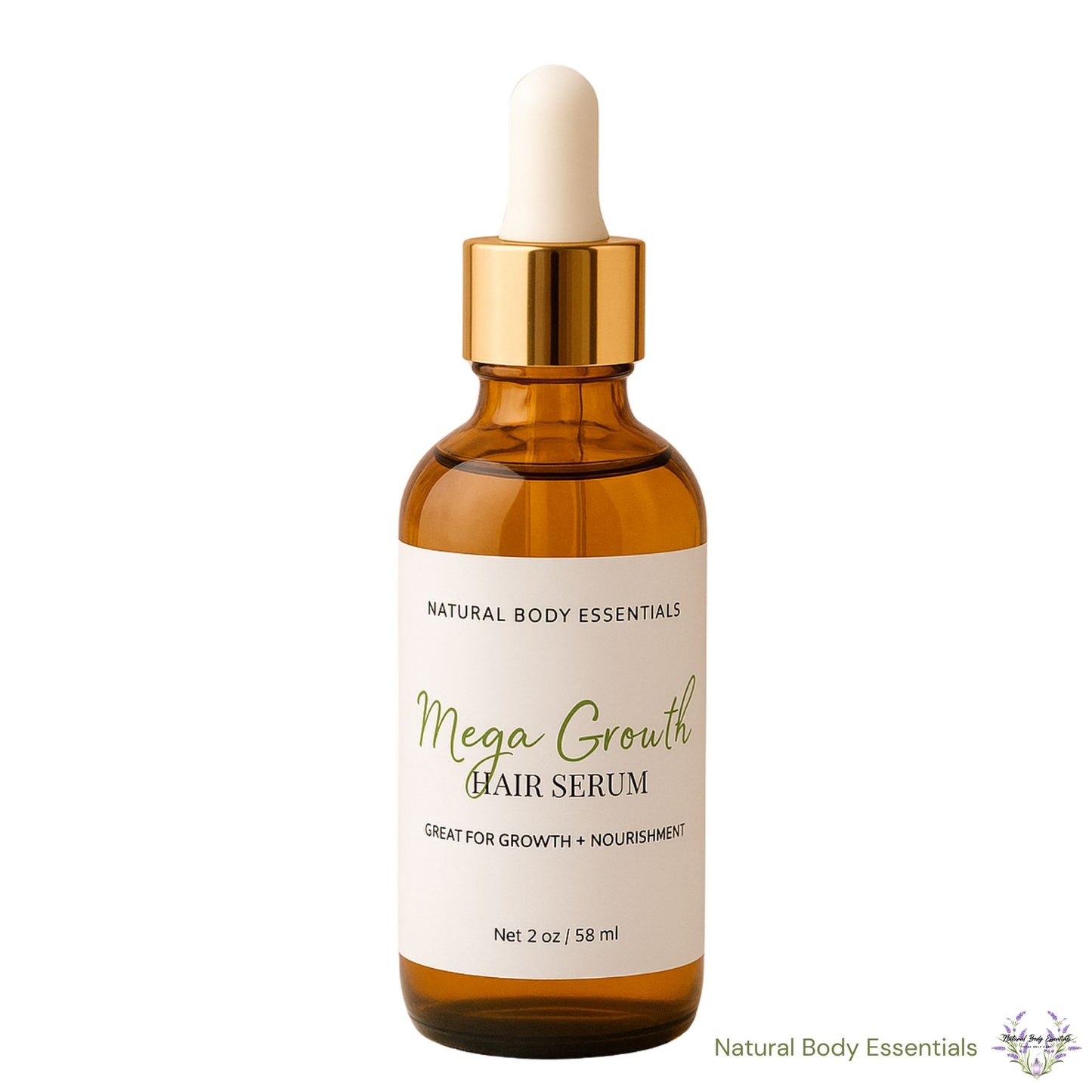 Mega Growth Hair Serum—2 in 1 Growth + Hydration (Hot oil treatment)