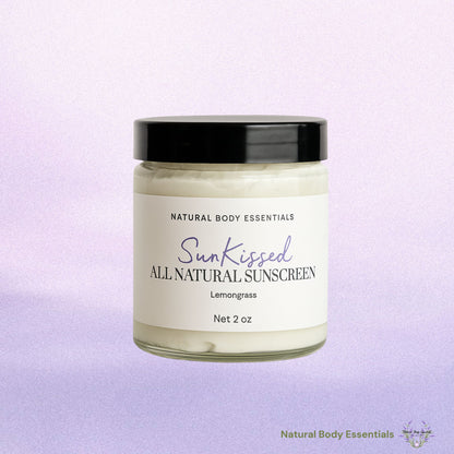 All Natural Sunscreen- Lemongrass