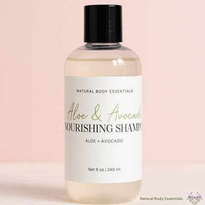 Nourishing Botanical Aloe and Avocado  Shampoo (Gentle)